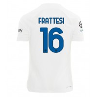 Inter Milan Davide Frattesi #16 Replika Bortatröja 2023-24 Kortärmad